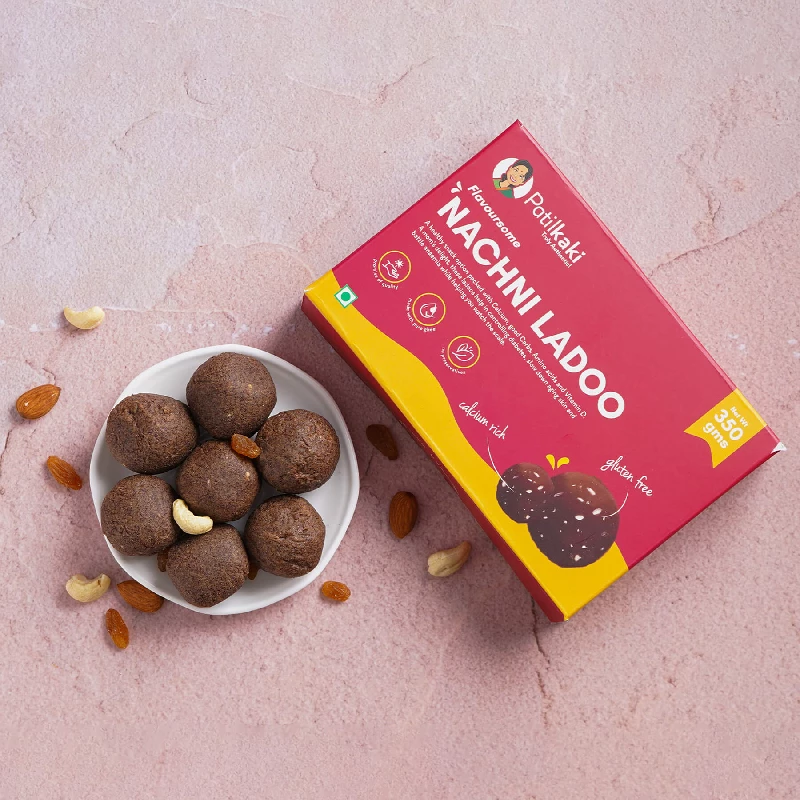 Patil Kaki Nachni Ladoo ( Pure Ghee ), 350 g-1.webp